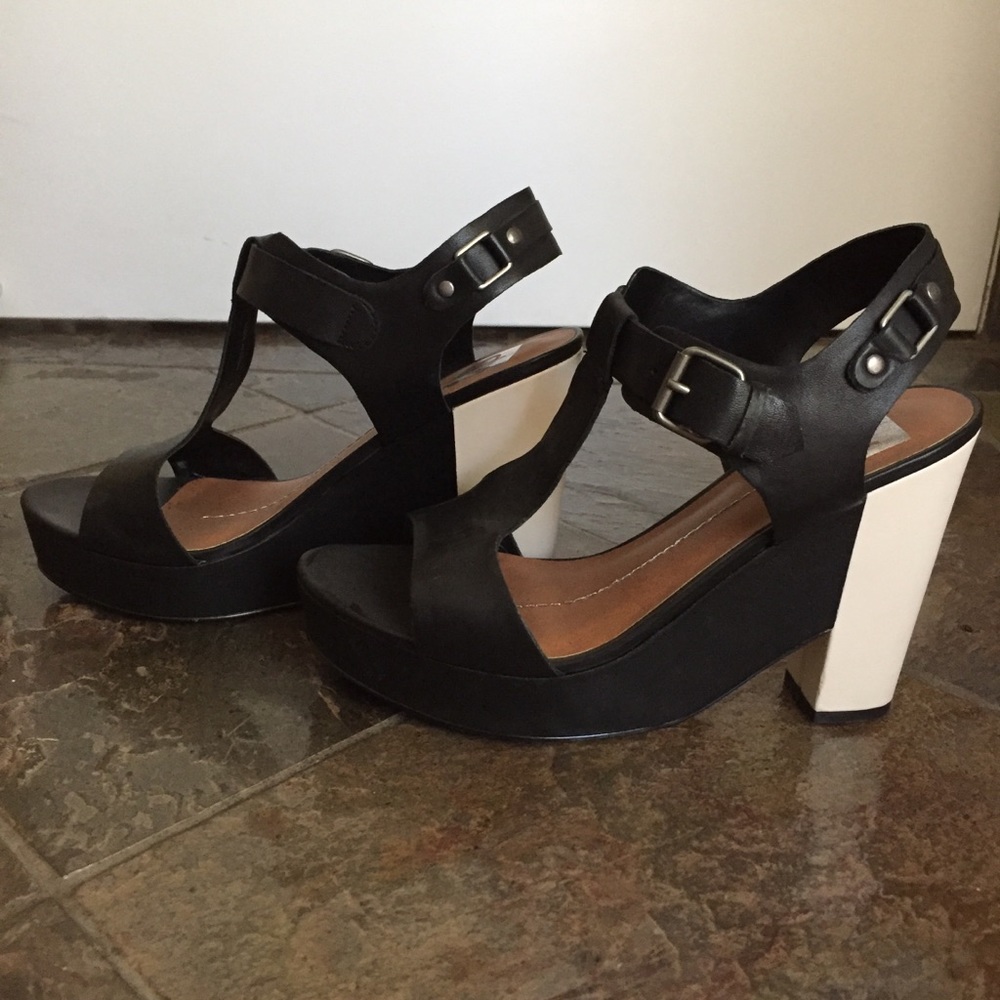 Dolce Vita Color Block Wedge Sandal